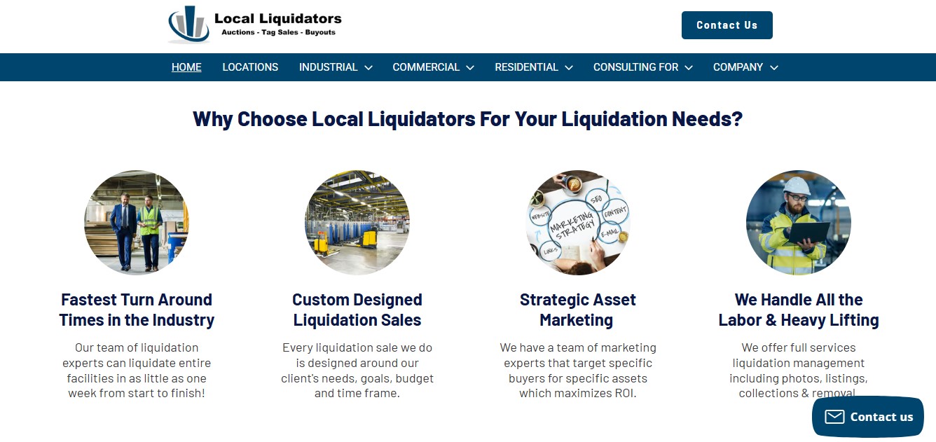 Local Liquidators (B2B Liquidation Management)