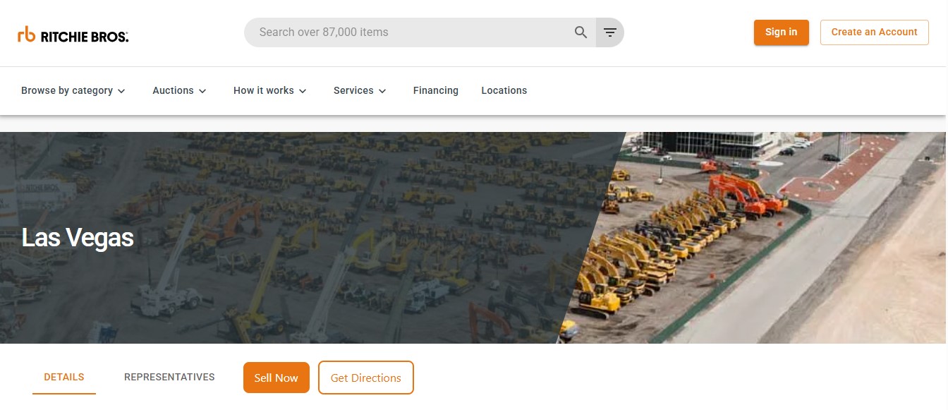 Ritchie Bros. Auctioneers-Las Vegas (Industrial Exit Liquidators)